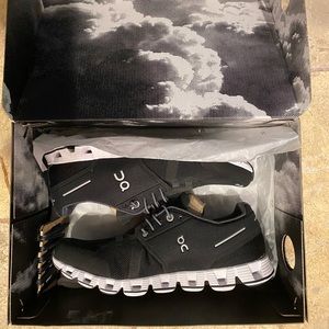On Running B&W Cloud Sneakers